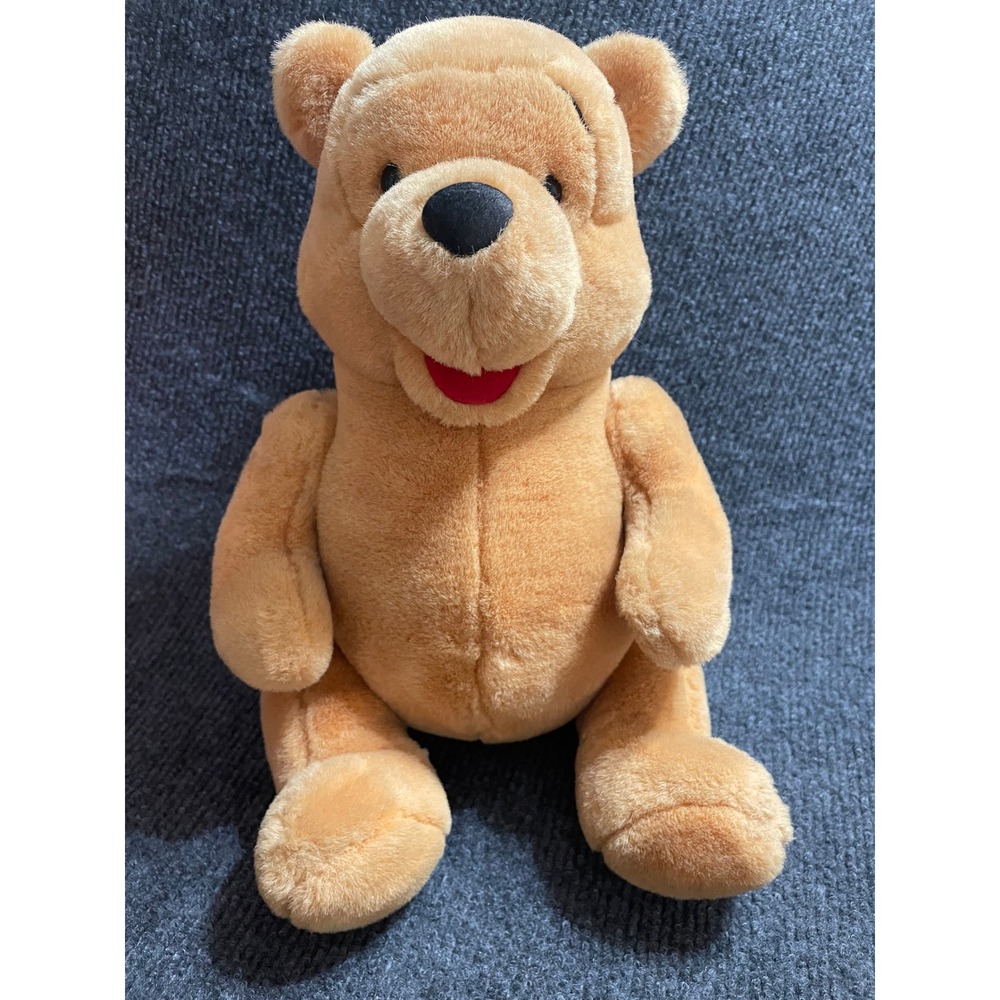 Disney Winnie the Pooh Classic Plush Stuffed Animal Toy 12 Inch Golden Yellow